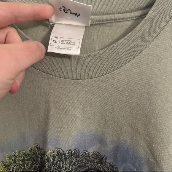 Disney Vintage Y2K Animal Kingdom Puff Print 3D Graphic Tee XL - Picture 5 of 6